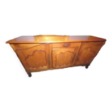 Louis XV oak and cherry wood sideboard