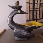 Pied de lampe en ceramique annees 50's