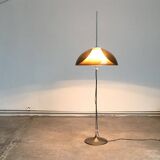 Floor lamp in metal and plastic by Gino Sarfatti for Gepo, 1970s.