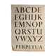 Typographic collection poster