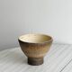 Small vintage cup in rustic glazed stoneware