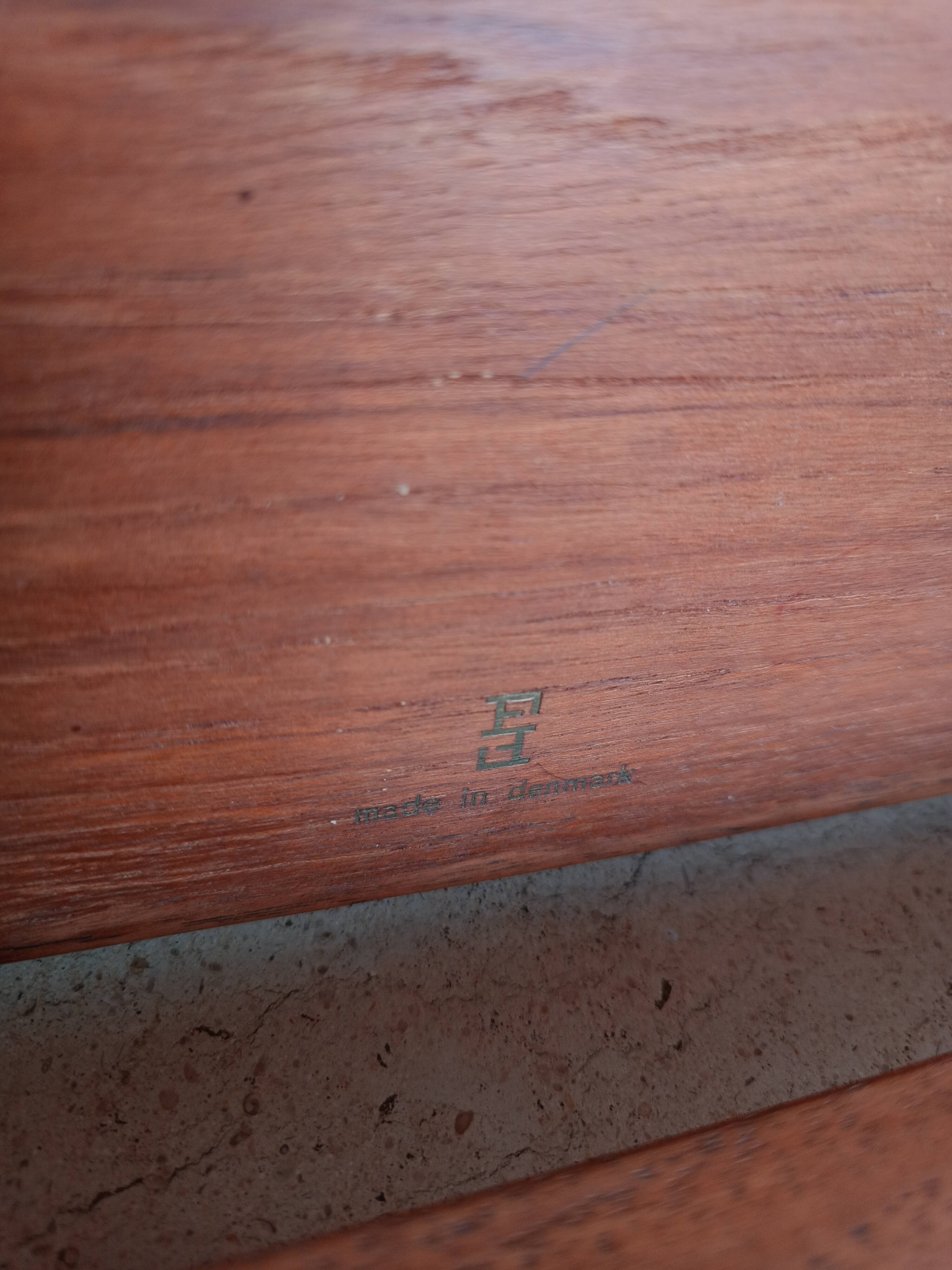 Teak coffee table by Ole Gjerlov-Knudsen