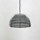 Chromed 1970s Pendant Lamp by Kazuo Motozawa for Staff