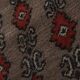 Vintage Turkish hallway rug 74x224 cm