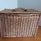 wicker box basket