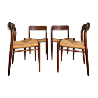 Set de 4 chaises Niels Otto Møller 1960