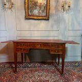 Directoire Period Flat Desk In Mahogany.
