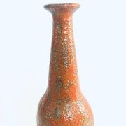 Mid-century Studio Pottery Tall Thick Glazed Vase, 1960s