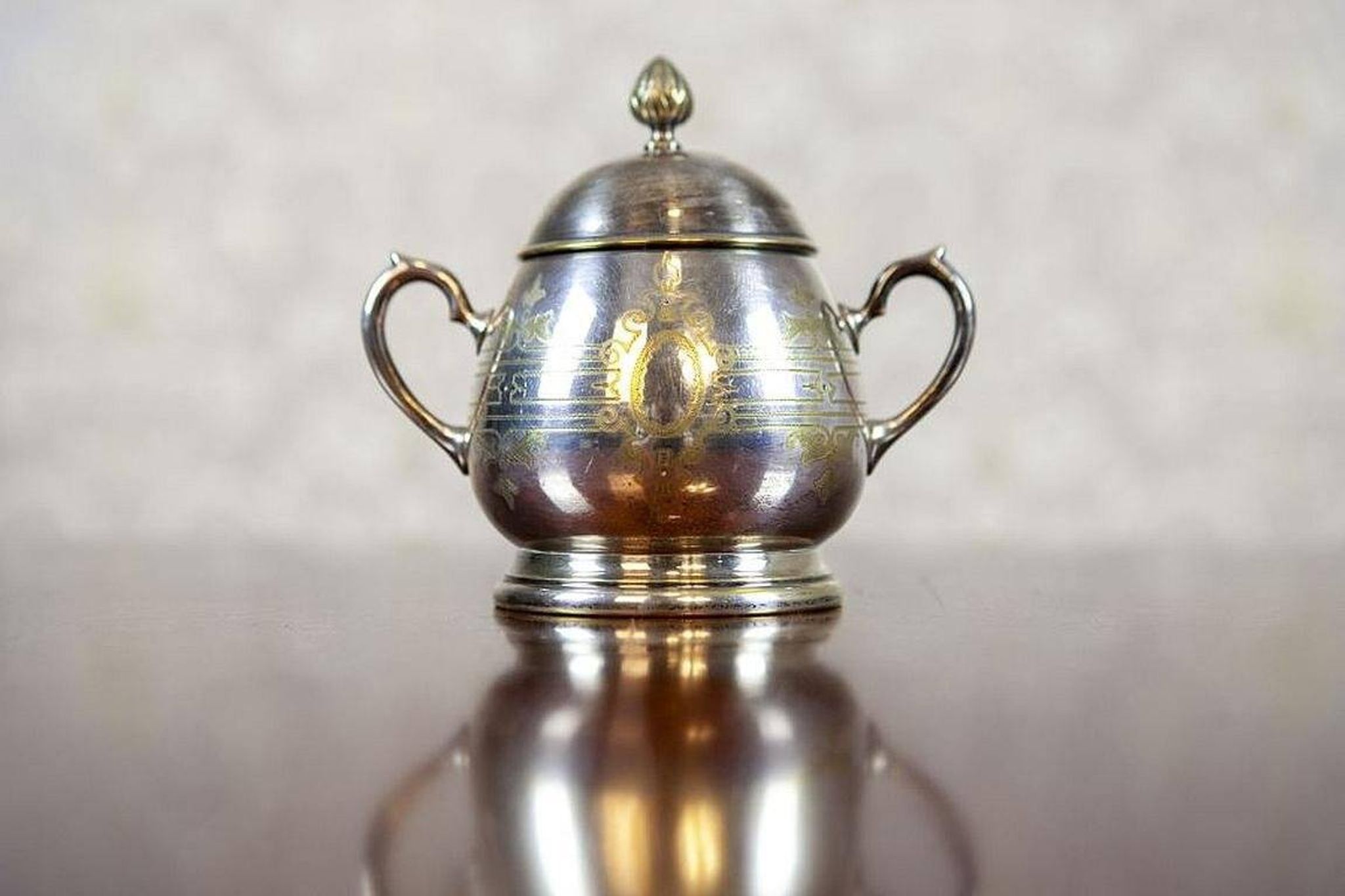 Service à café/thé en argent, années 1930, ensemble de 3 pièces