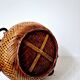 Japanese Style Bamboo/Rattan Woven Basket - Vintage