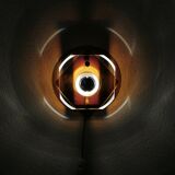 Herda wall lamp plexiglass, eighties