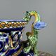 Vase en faïence de Gien à décor Renaissance, XXe Siècle
