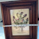 Botanical poster Polium montanum purpureum