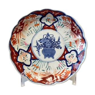 Plate Porcelain Imari Japan, XIX century.