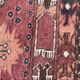Afghan Turkmen rug handmade 115x136cm