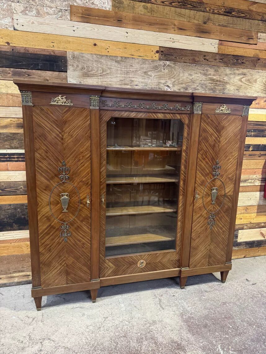 Empire library in mahogany - Early 20th century