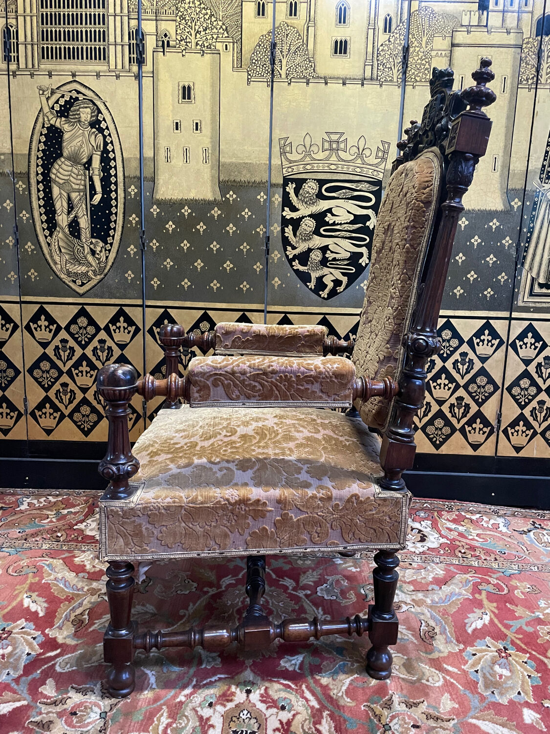 Fauteuil d’apparat de style Renaissance