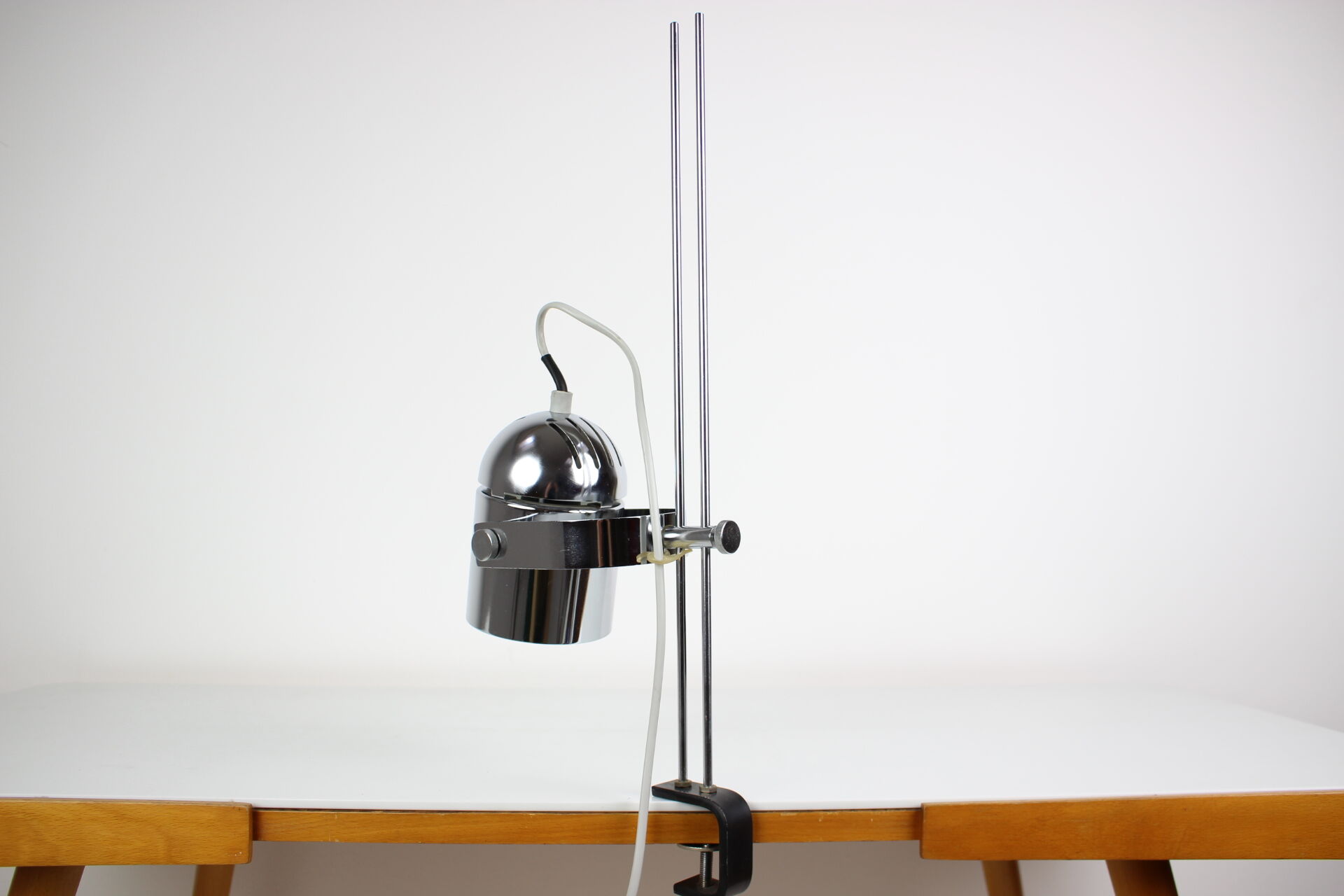 Mid-century adjustable table lamp designed by Stanislav Indra, 1970's.