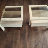 2 bedside tables with drawers