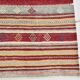 5x7 Soft Red Modern Kilim Rug, 156x224Cm