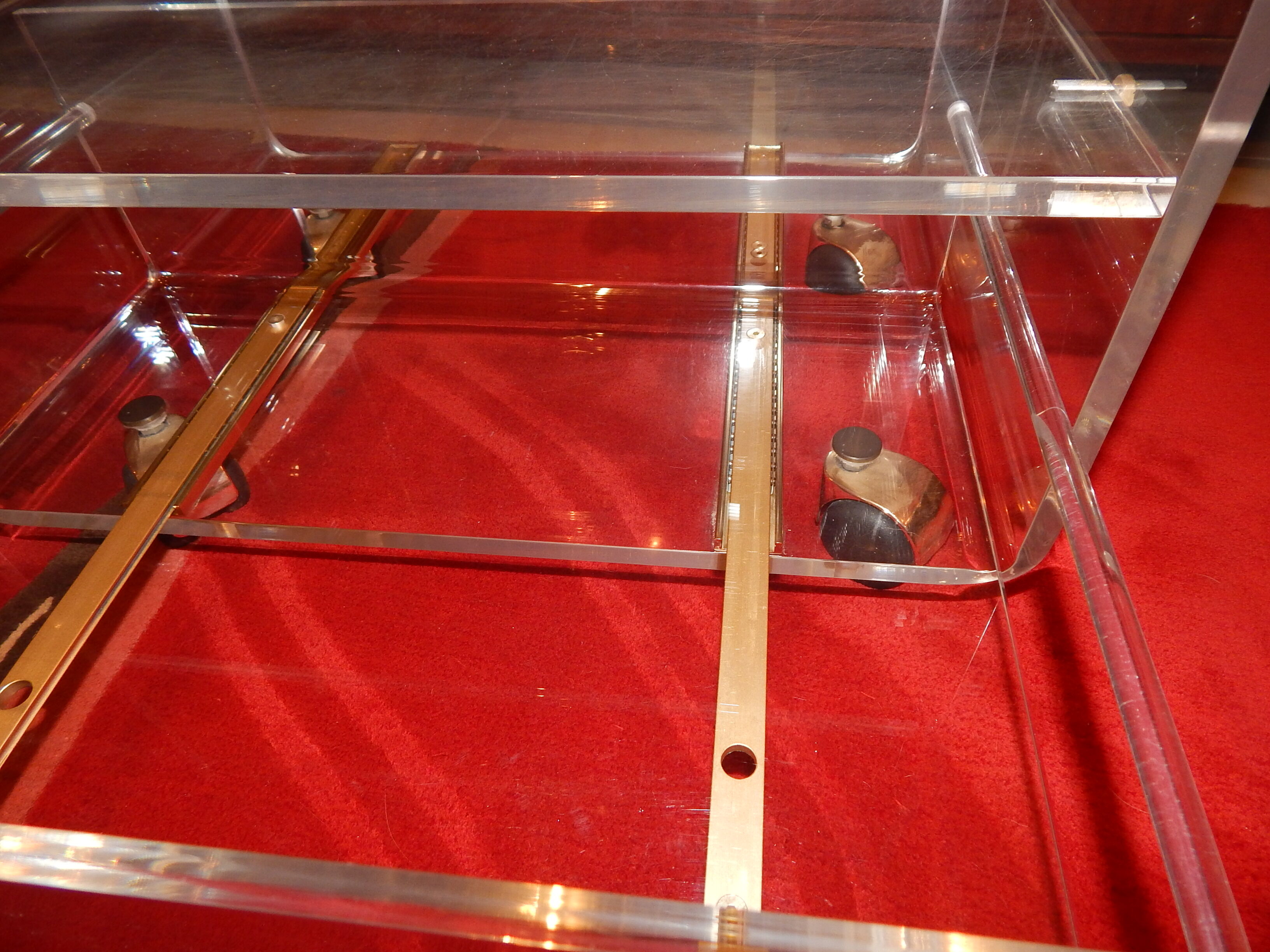 David Lange's altuglass serving table