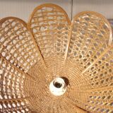 Suspension in wicker and rattan