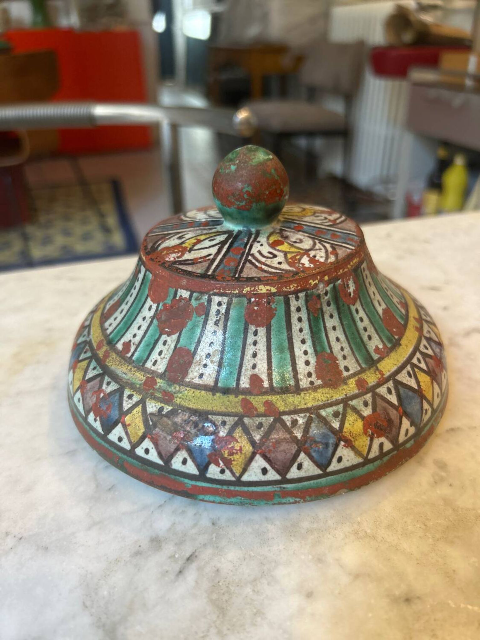 Couvercle de jobbana marocain