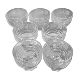 Verres à digestif lot de 7 verres vintage année 50