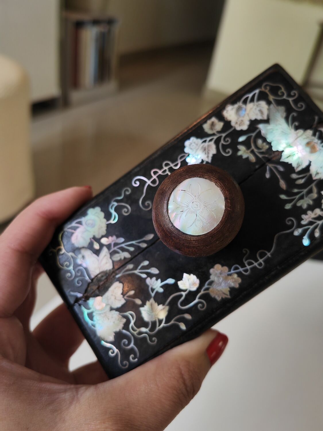 Napoleon III press stamp