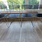 Set of 4 chairs by Giandomenico Belotti for Alias