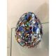Contemporary Murano Glass Style Venetian Multicolored Millefiori Murrine Table Lamp