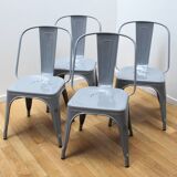 Set of 4 Tolix chairs