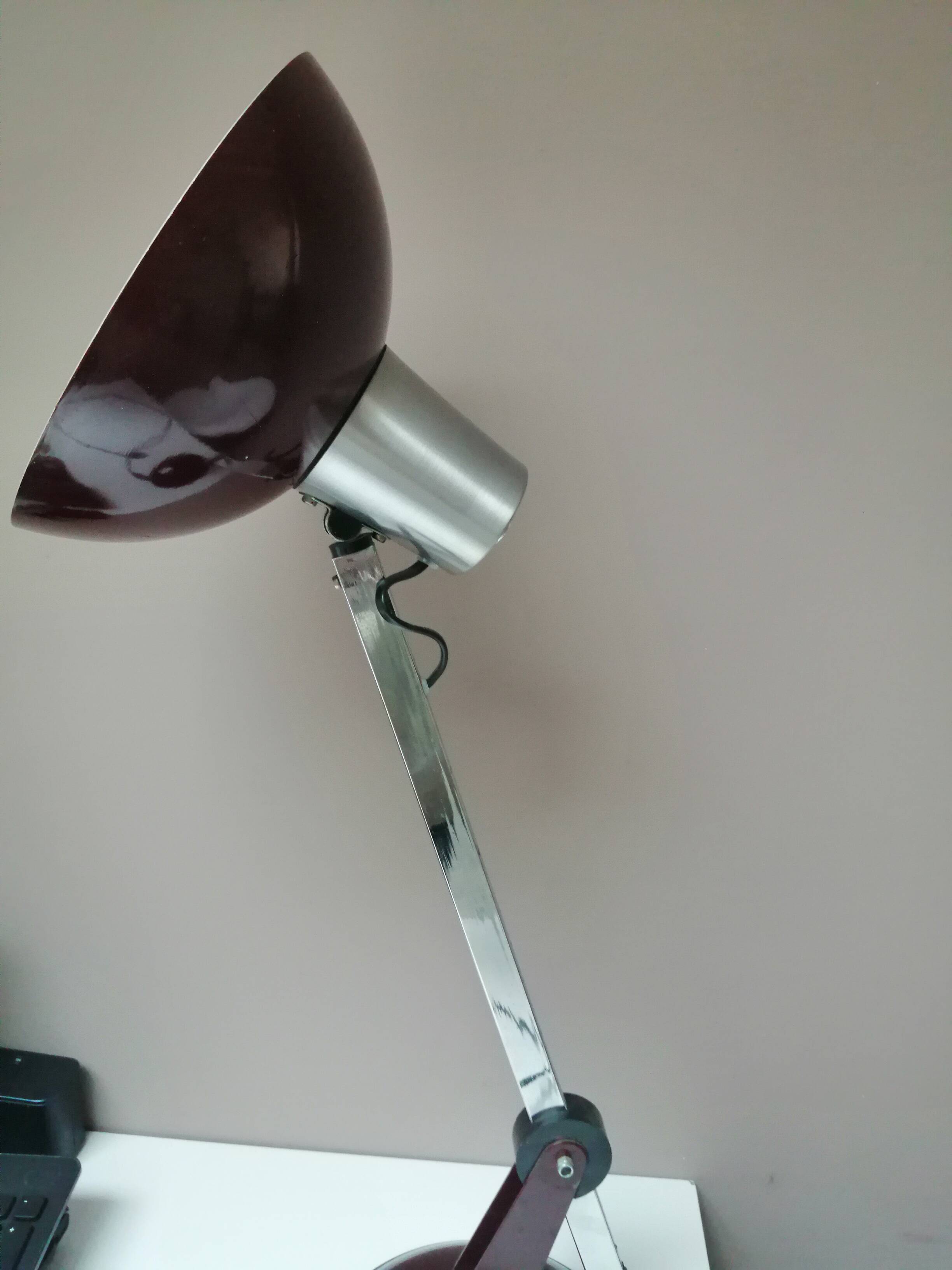 Vintage articulated desk lamp