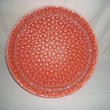 orange pendant light from the 70s