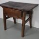 Antique Spanish Rustic Chestnut Side Table/Console, 18th Century