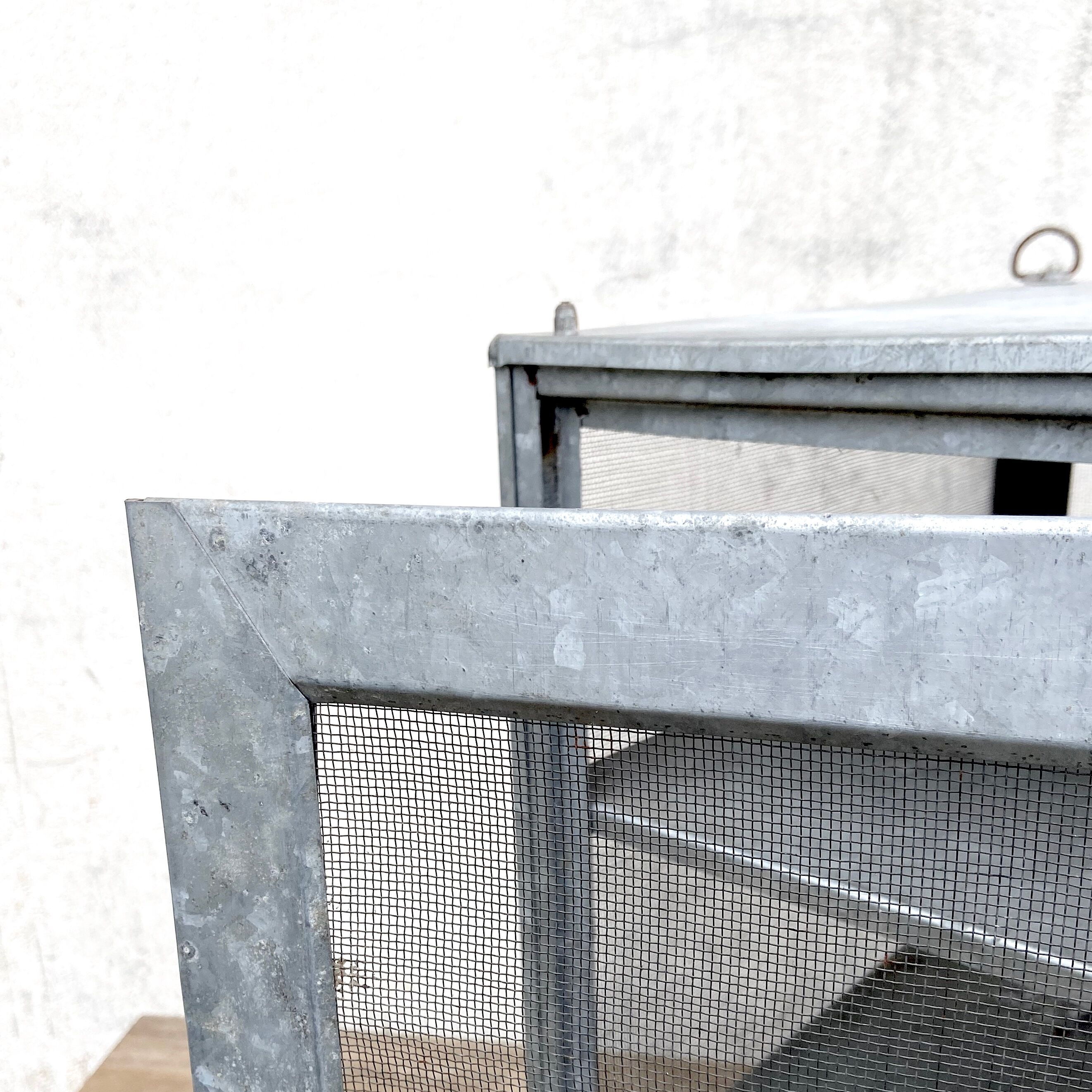 Large Hanging Pantry - Metal Cheese Cage