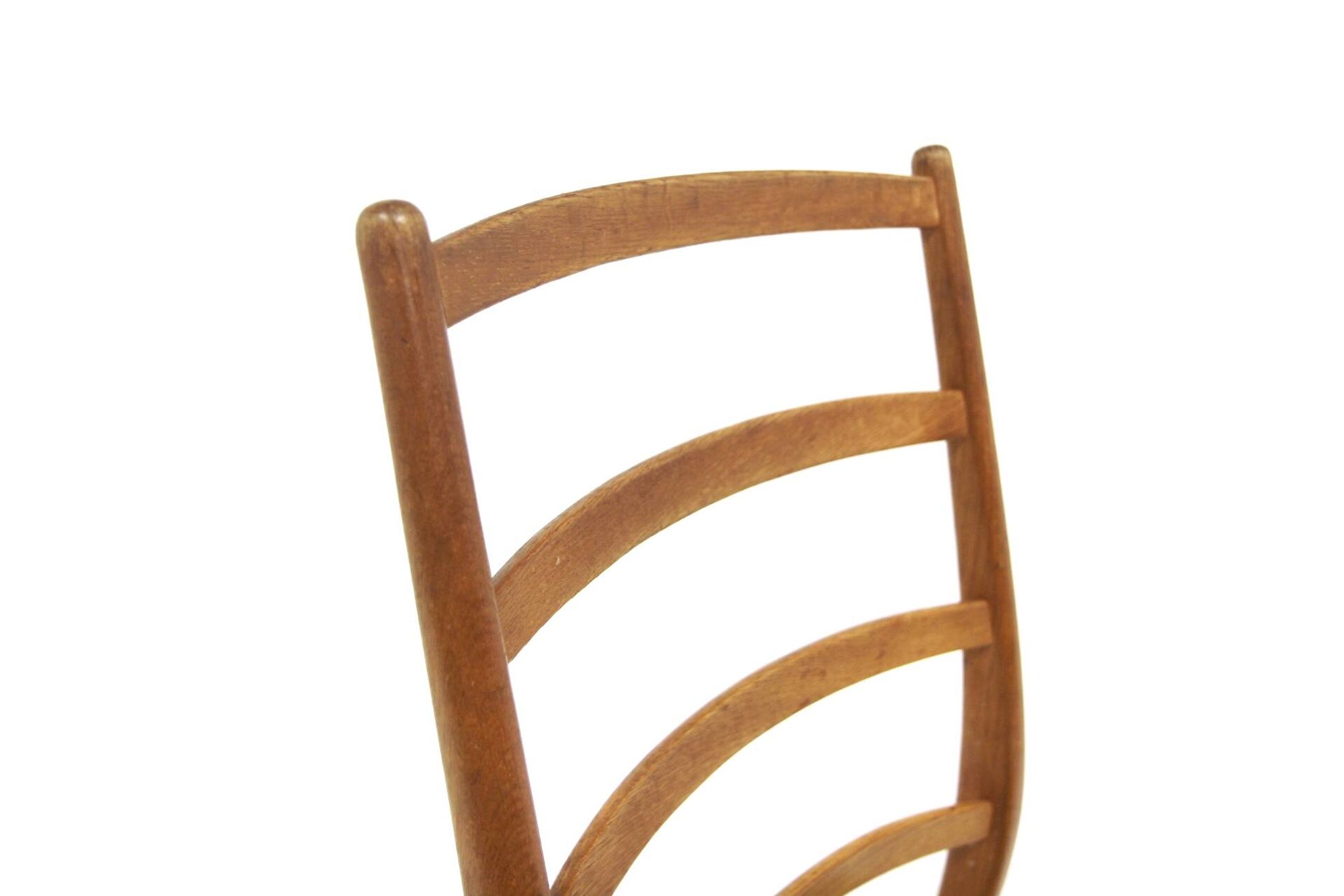 Set de 4 chaises en chêne, Nils Carlsson, Tibro, Suède, 1960