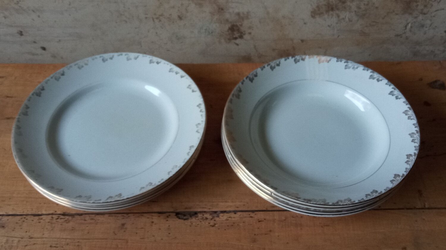 POP-UP CHRISTMAS Set of iron earth plates from St Amand