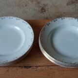 POP-UP CHRISTMAS Set of iron earth plates from St Amand