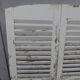 Wooden shutters louvers 2 swings L 49.5 x H 152 cm