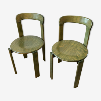 Lot de 2 chaises design Bruno Rey éditions Dieteker