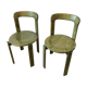 Lot de 2 chaises design Bruno Rey éditions Dieteker
