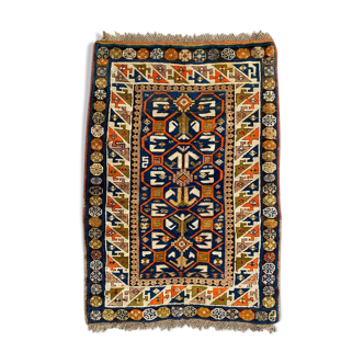 Kazak old Caucasian carpet 98x135 cm