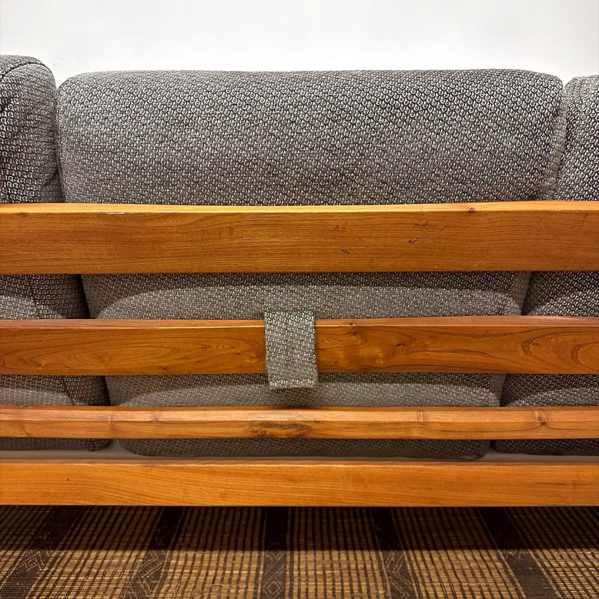 S32 sofa & its S15 armchair by Pierre Chapo, France, 1966