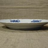 Porcelain dish Bavaria decoration flowers pink cobalt blue