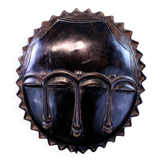 African Art Africa - Baoulé Sun Mask - 28 cm