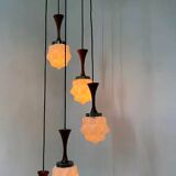 Lustre mid century de Reggiani, Italie, circa 1965