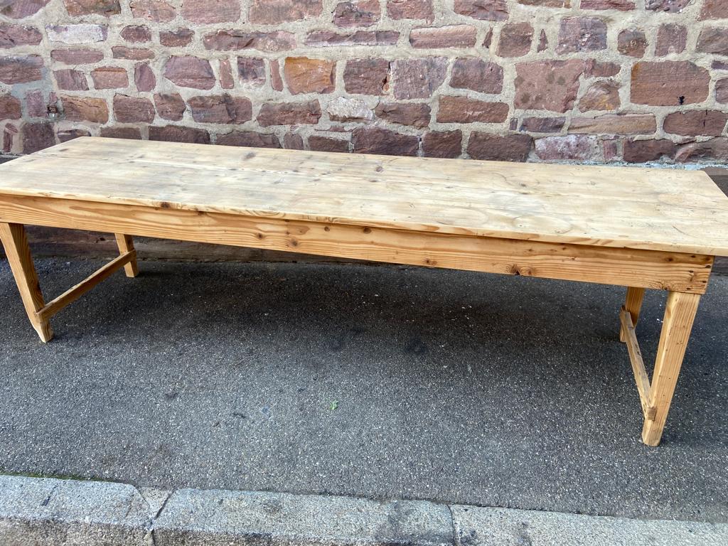 Farmhouse table 300 cm in fir 1900