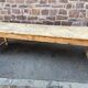 Table de ferme 300 cm en sapin 1900