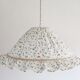 Conical suspension with Emilia "tiny flowers" wheel